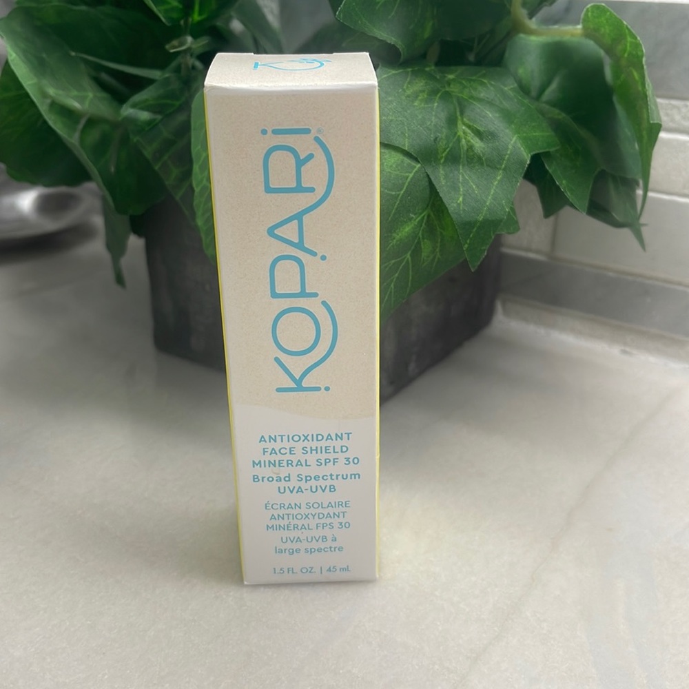 New Kopari Antioxidant Face Shield Mineral SPF30
